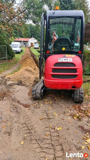 Pracę ziemne minikoparka, drenaż,niwelacja terenu