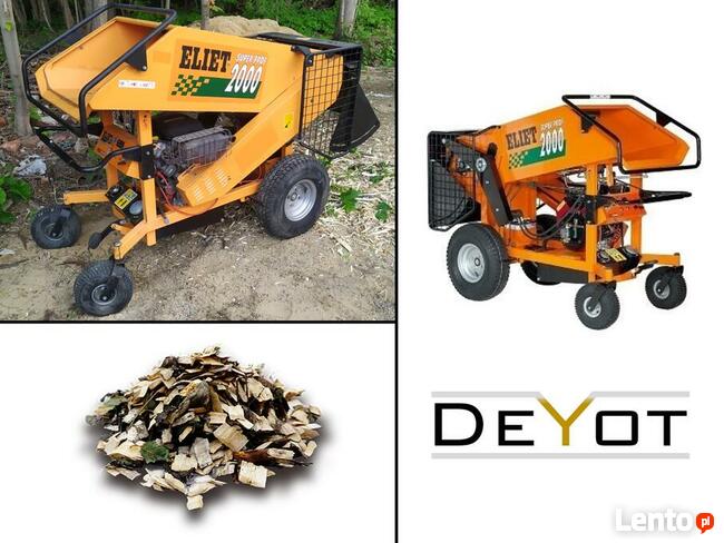 Rozdrabniacz / Rębak do gałęzi WYNAJEM Eliet Superprof 200