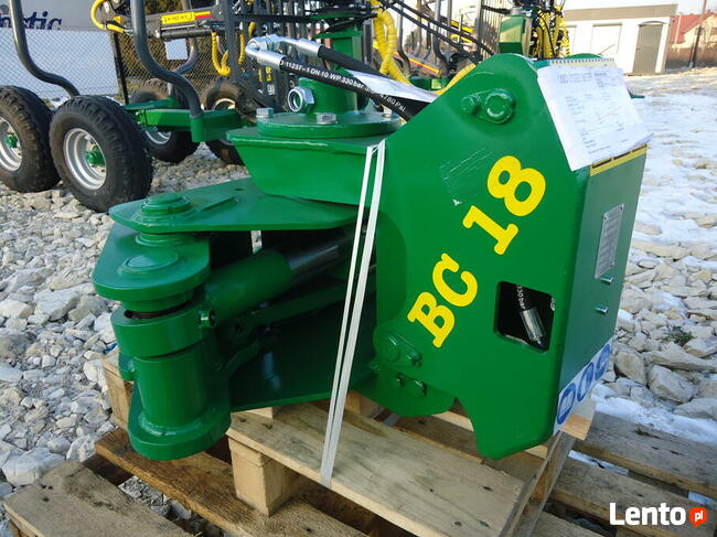 GŁOWICA ŚCINKOWA do drewna mini koparka chwytak BIOMASA