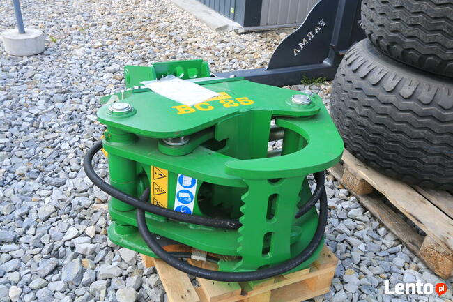 GŁOWICA ŚCINKOWA do DREWNA chwytak BIOMASA koparka Silvatech