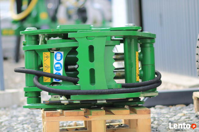 GŁOWICA ŚCINKOWA do DREWNA chwytak BIOMASA koparka Silvatech