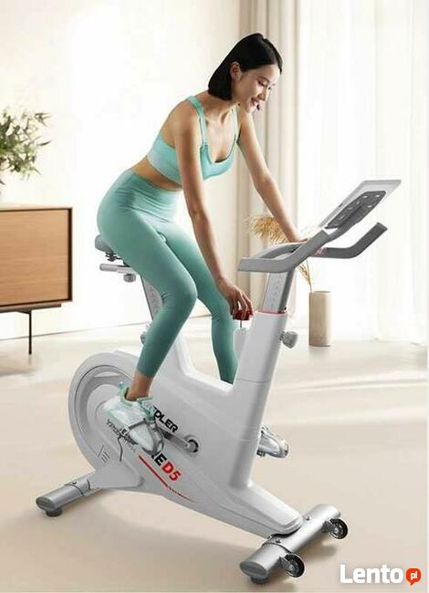 Rower Treningowy Spin Bike D5 solidny, NOWOŚĆ!+ smartwotch.