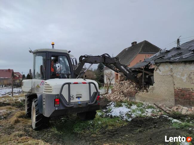 USŁUGI KOPARKO ŁADOWARKA MECALAC