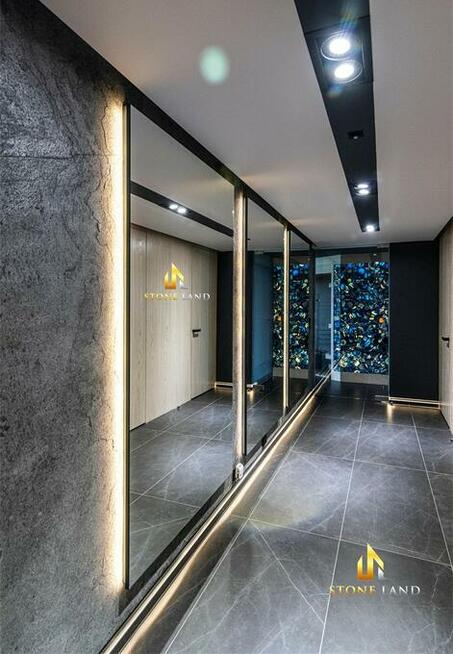 Dekoracja do podświetlenia z kamieni półszlachetnych 120x200