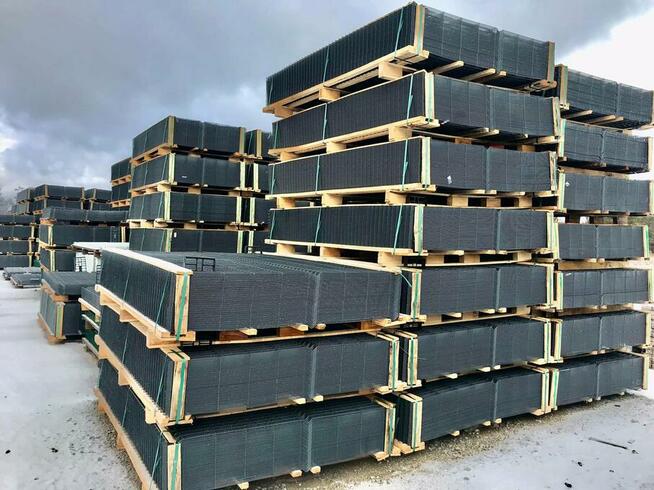 Panele ogrodzeniowe Grafit 153/250 fi4