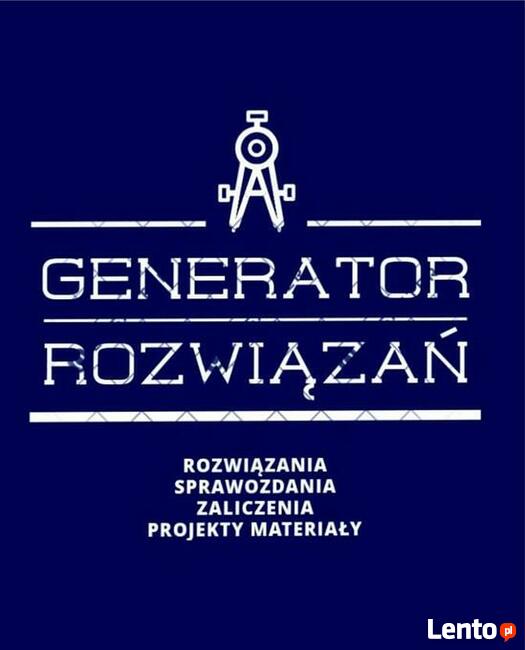 Zaliczenia/Rozwiązania/Sprawozdania - Generator Rozwiązań