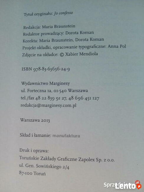 Wyznaję Jaume Cabre