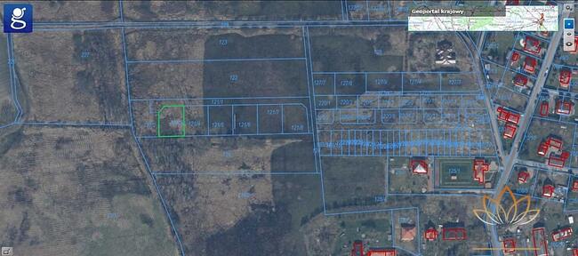 Działka budowlana Mścice gm. Będzino Mścice, Strzeżenice