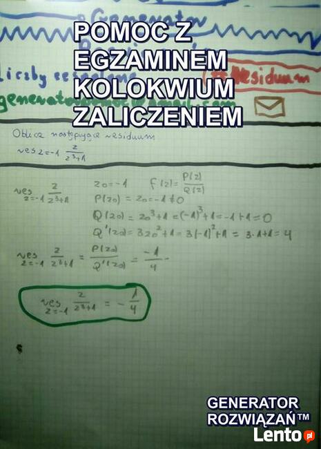 Pomoc studia Polska Korepetycje/Rozwiązywanie/Egzaminy