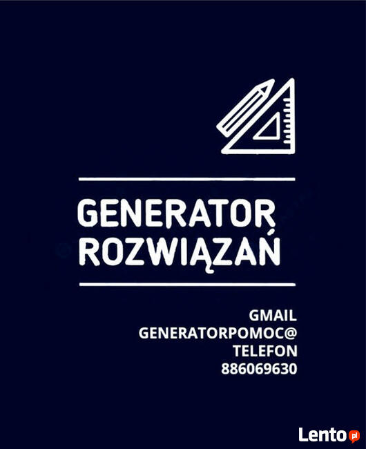 Zaliczenia/Rozwiązania/Sprawozdania - Generator Rozwiązań