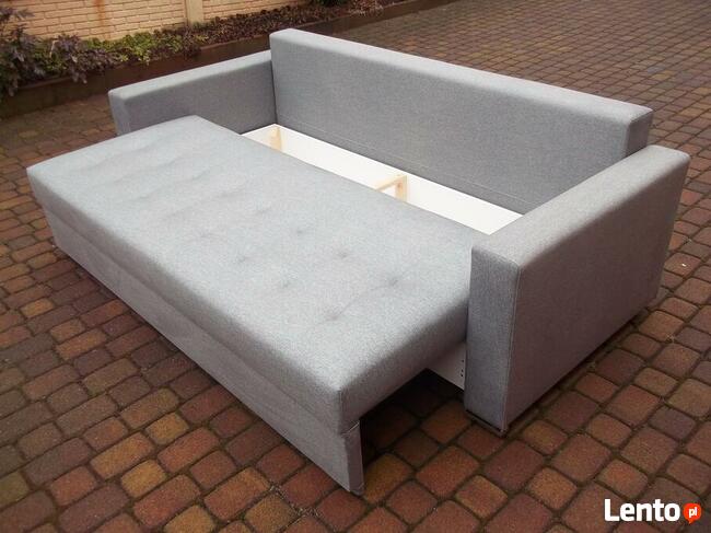 Kanapa-150 cm szerokie spanie/sprężyny bonell/pojemnik