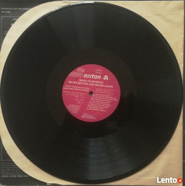 Marilyn Monroe - Never Before and never Again L.P.