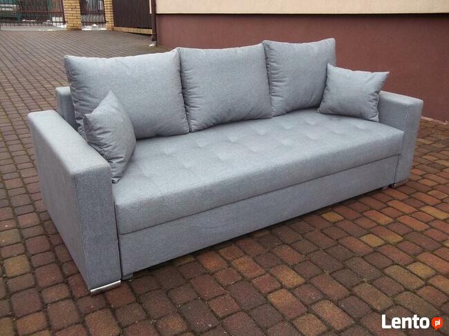 Kanapa-150 cm szerokie spanie/sprężyny bonell/pojemnik