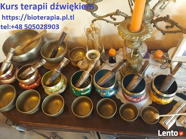 Misy Tybetańskie kryształowe Kurs masaż i terapia dźwiękiem