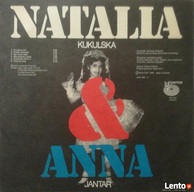 Natalia Kukulska and Anna Jantar LP Savitor SVT026