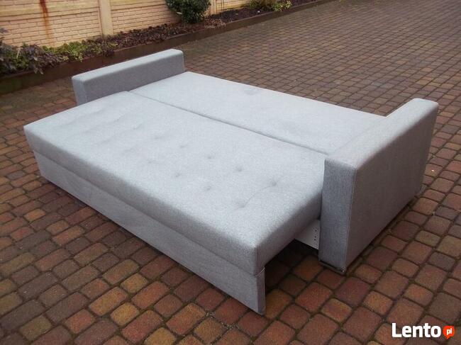 Kanapa-150 cm szerokie spanie/sprężyny bonell/pojemnik