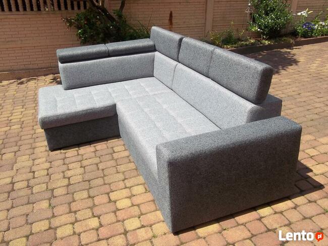 Narożnik-regulacja zagłówków/sprężyny/pojemnik