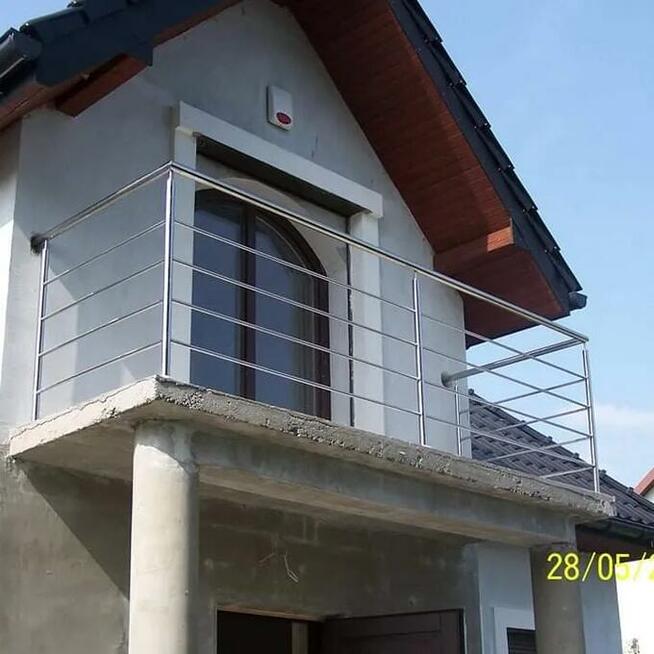 Balustrady ze stali nierdzewnej TANIO