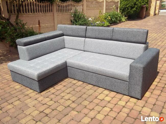 Narożnik-regulacja zagłówków/sprężyny/pojemnik