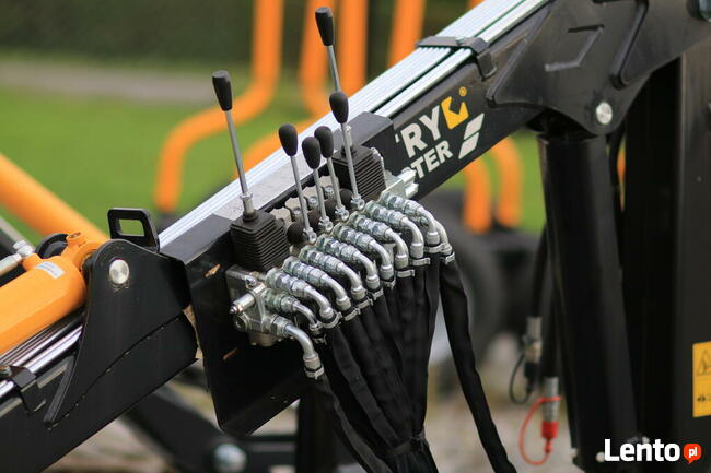 Przyczepa Leśna do drewna 5t URSUS Żuraw Dźwig 4,3