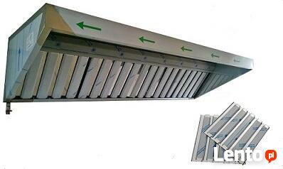 Okap Gastronomiczny SG 100x70x40 filtry wysyłka