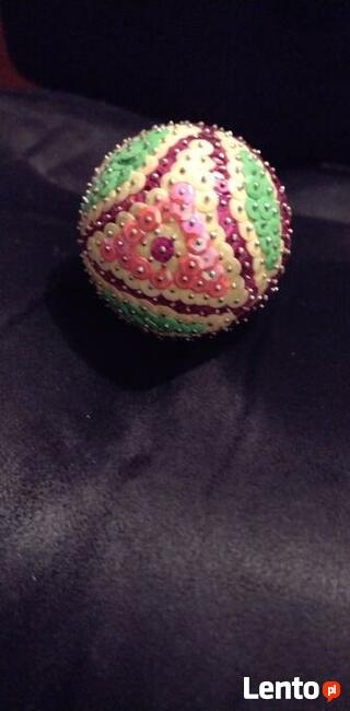 Jajka cekinowe 10 cm średnica