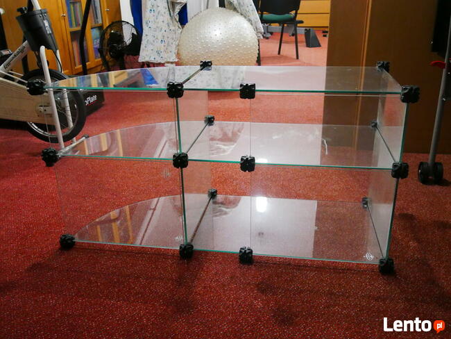 radiola składana ze szkła hartowanego