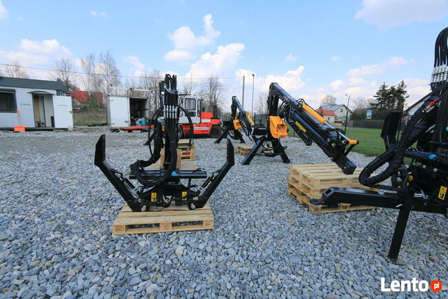 Przyczepa Leśna do drewna 5t URSUS Żuraw Dźwig 4,3