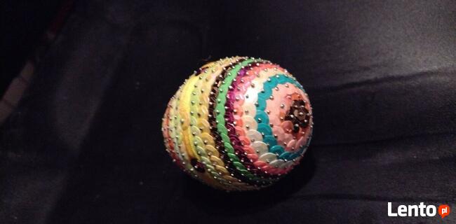 Jajka cekinowe 10 cm średnica