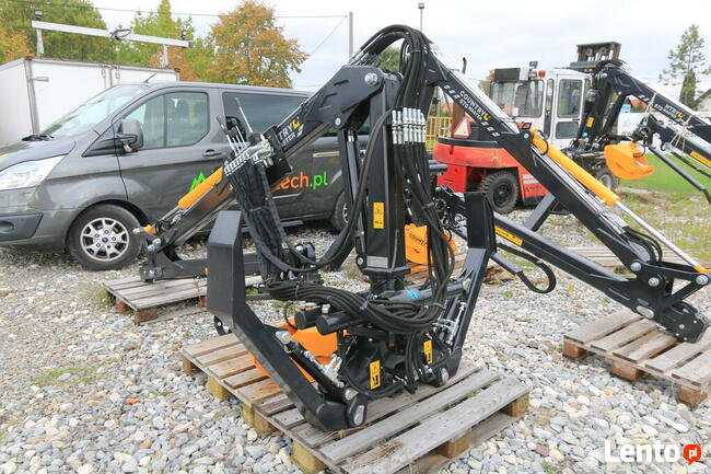 Przyczepa Leśna do drewna 5t URSUS Żuraw Dźwig 4,3