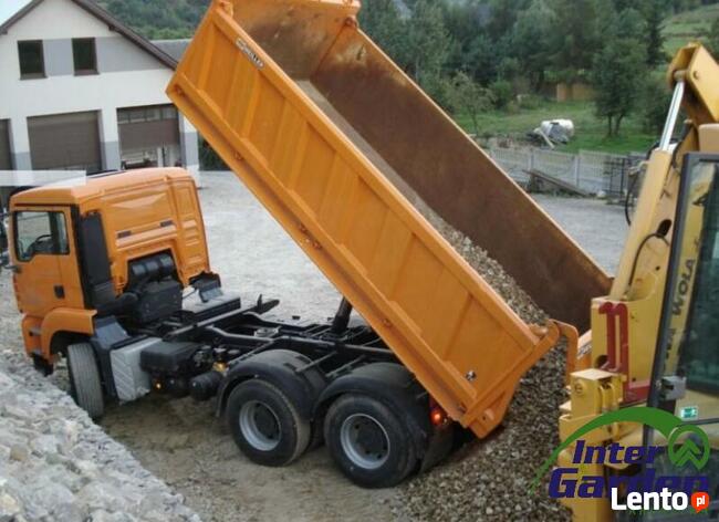 Piasek rzeczny sortowany, żwir, pospółka InterGarden