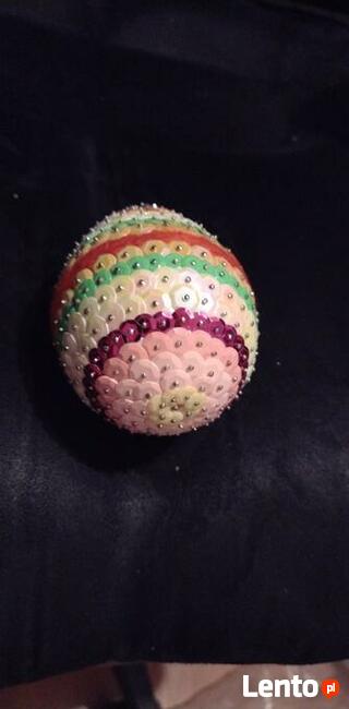 Jajka cekinowe 10 cm średnica