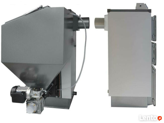 Kocioł Pleszewskie Kotły na pellet Technix SV200 15KW 130m2