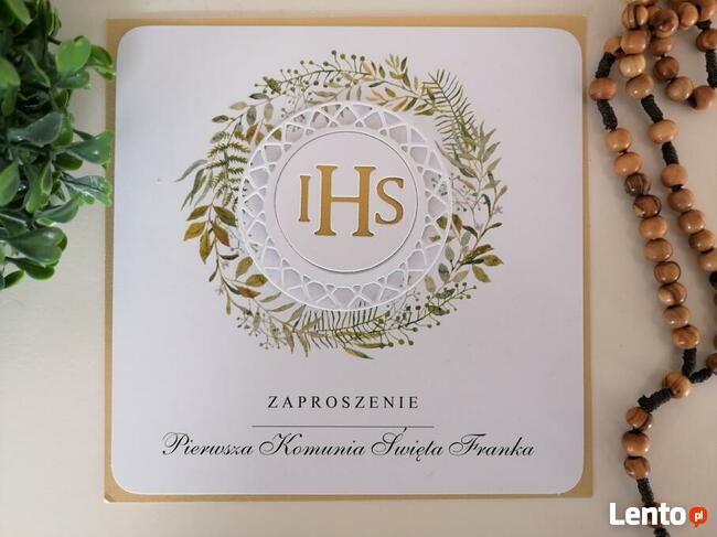 zaproszenia na komunię ręcznie robione