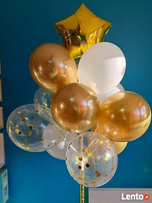 Balony lateksowe, foliowe