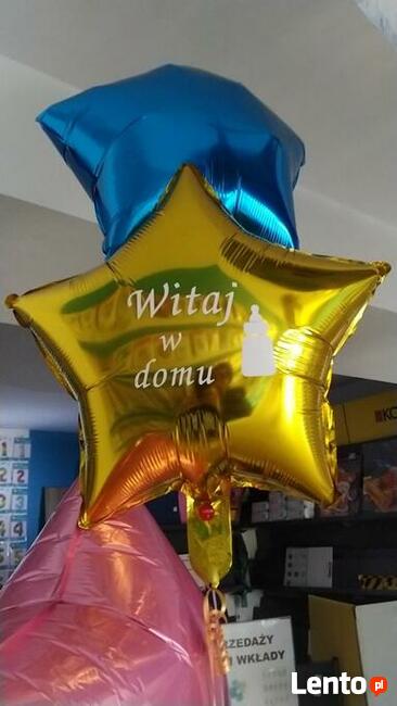 Balony lateksowe, foliowe