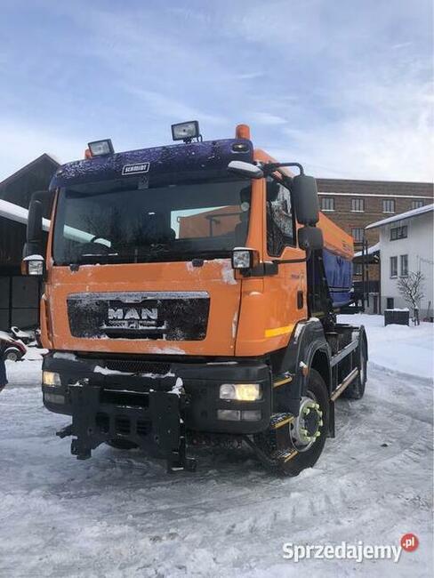MAN TGM 18.290 piaskarka solarka schmidt 4x4 2009 E5