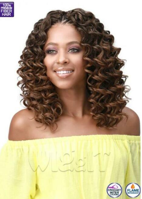 Brazilian Pineapple Deep 8 Crochet Hair