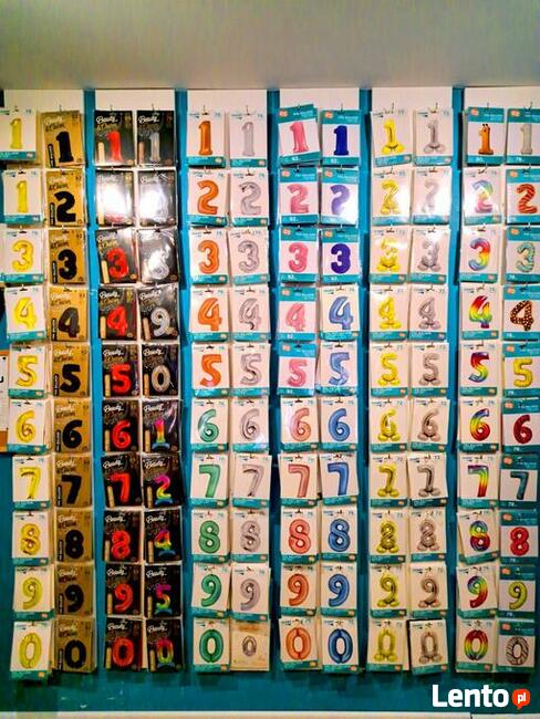 Balony lateksowe, foliowe