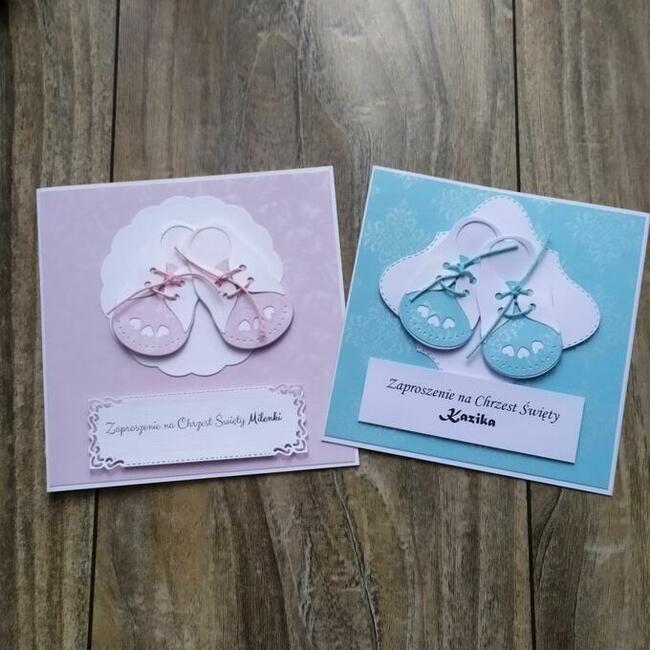 Zaproszenia na chrzest święty