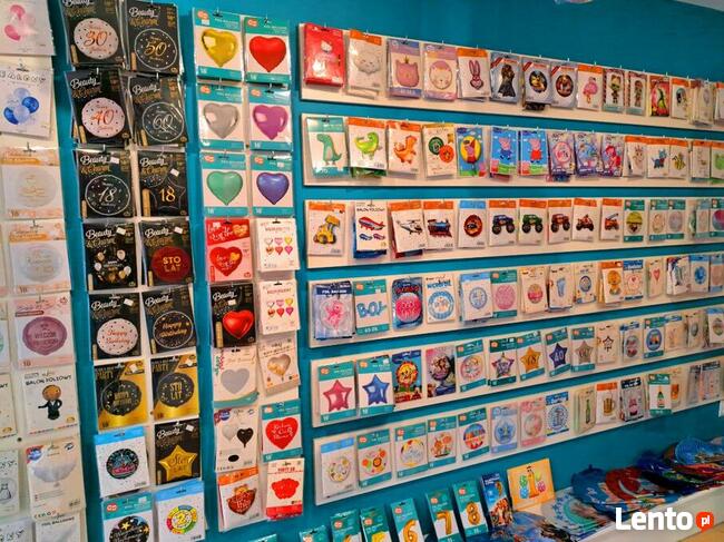 Balony lateksowe, foliowe