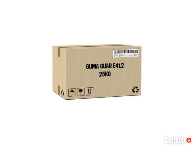 Guma guar 35-40 E412