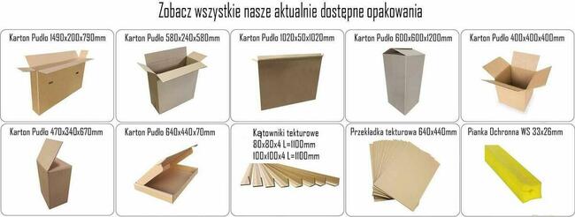 Karton Pudło Na Rower 26/28 Mocny Trwały 750g/m2