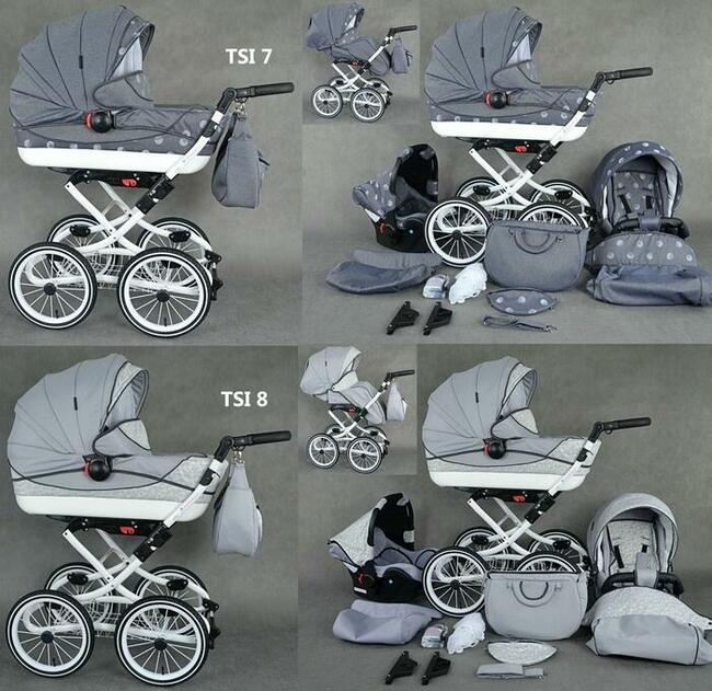 KLASYCZNY Wózek Dziecięcy Viko Retro 3w1 Classic