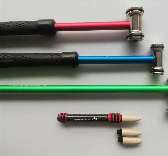 Młotki do pdr z pobijakiem i końcówkami