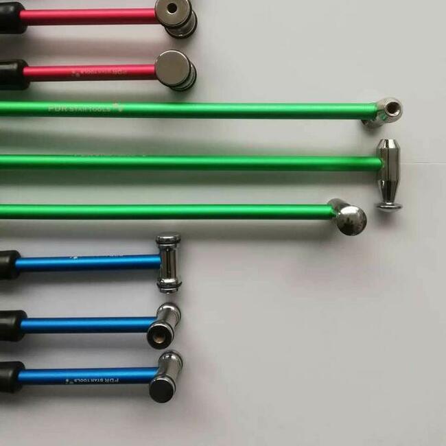 Młotki do pdr z pobijakiem i końcówkami