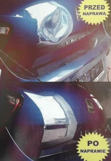 Usuwanie wgnieceń w karoserii samochodowej metodą pdr