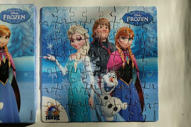 Puzzle - 20, 54, 60, 80, 100 el.- różne rodzaje- LPS, Frozen