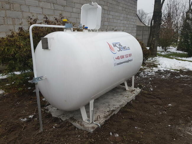 Zbiornik na gaz płynny LPG 2700L /3700L / 4850L / 6400L nazi