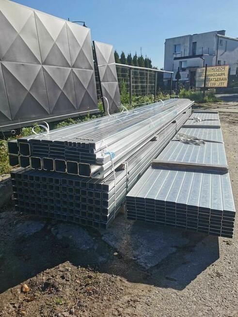 Profil 80x20 13,35/mb OCYNKOWANY Stal Ocynk profil bramowy